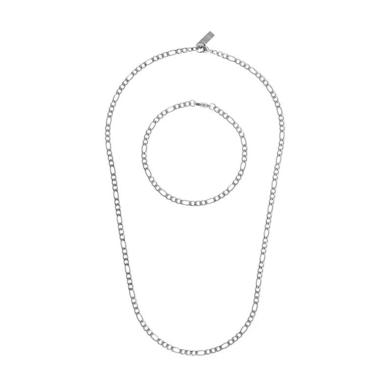 Vėrinio ir apyrankės rinkinys One Jewels OAMN4203SS Sidabras